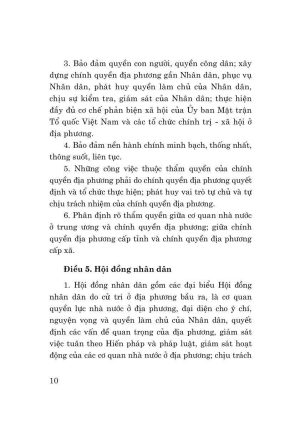Luật tổ chức chính quyền địa phương năm 2025