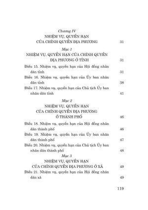 Luật tổ chức chính quyền địa phương năm 2025